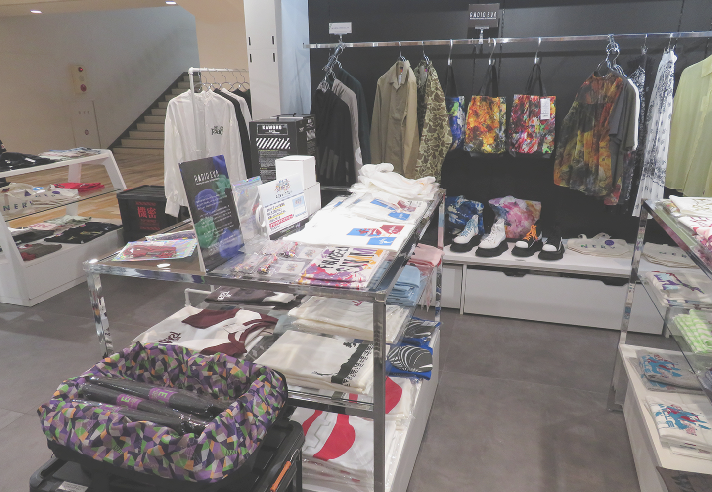 Products being sold inside the Evangelion Store Tokyo located in Ikebukuro, Tokyo1