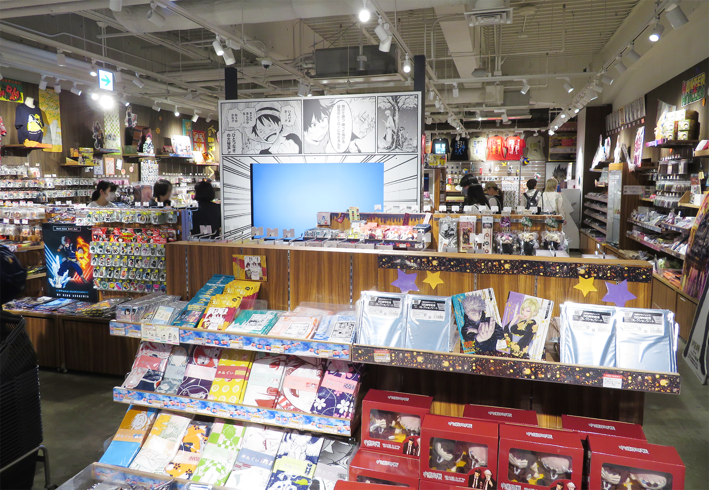 Exterior images of the JUMP SHOP Yokohama Store