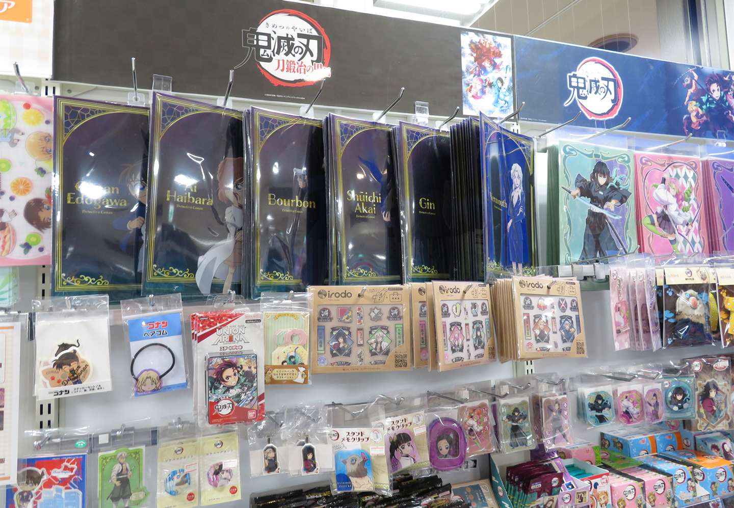Interior of Animate Shinjuku store displaying anime merchandise and products