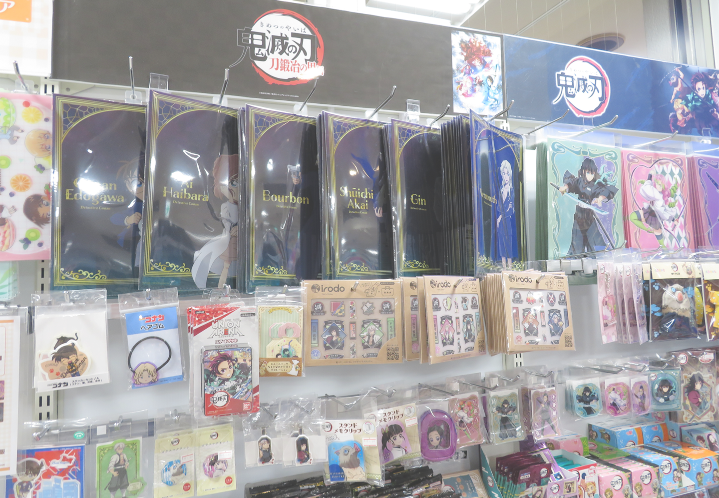Interior of Animate Shinjuku store displaying anime merchandise and products