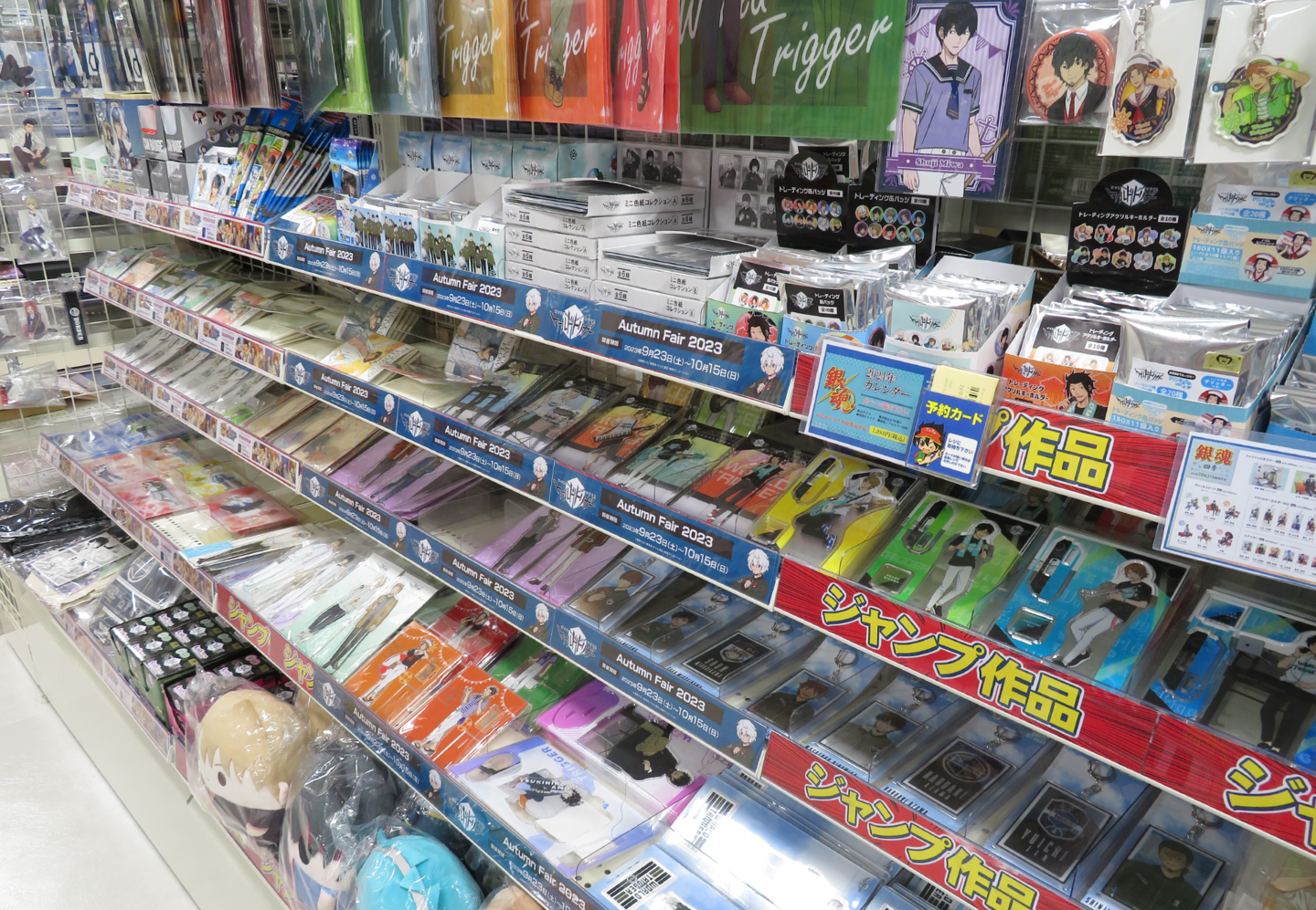 Interior of Animate Shinjuku store displaying anime merchandise and products
